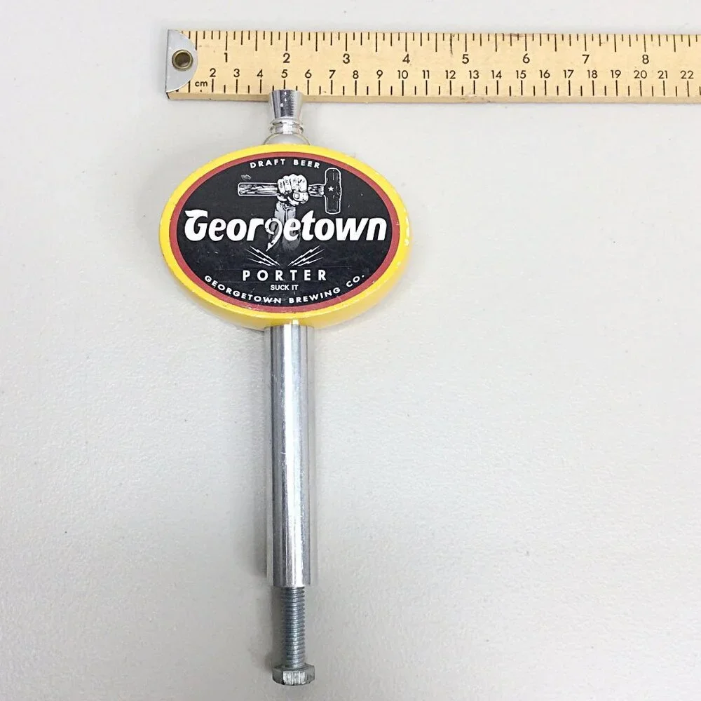 Georgetown Brewing Tap Handle Draft Pull Craft Beer‎ Porter Suck It Seattle WA